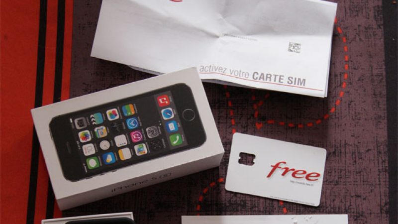 Free Mobile : Les premiers iPhones 5s ont été livrés ce matin