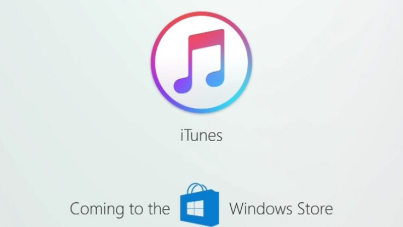 iTunes arrive enfin sur le Microsoft Store… avec près de six mois de retard