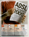 Le palmarès ADSL de l’année 2009