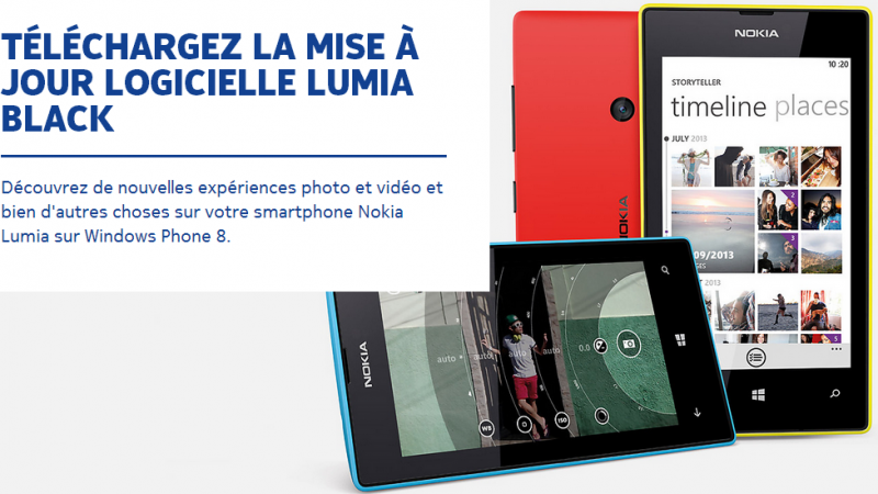 Free mobile : la mise à jour logicielle “Lumia Black” pour les Nokia Lumia 925  est disponible