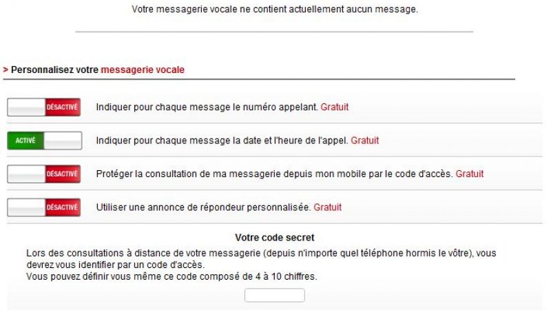 Free Mobile : Gérez les options de votre messagerie vocale depuis votre espace abonné