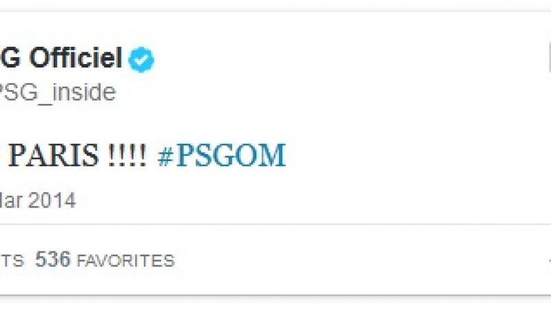 PSG-OM bat “The Voice” sur Twitter !