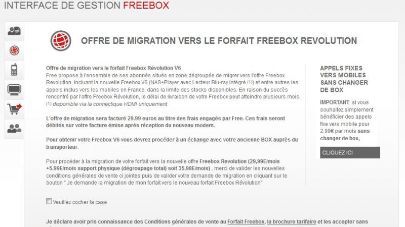 Free met en avant son option mobile dans le cadre des migrations
