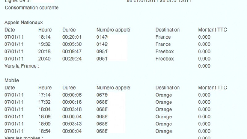 Freebox révolution : appels vers mobiles bien gratuits