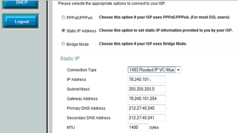 Configurer un modem ADSL 2+ en attendant sa Freebox Révolution
