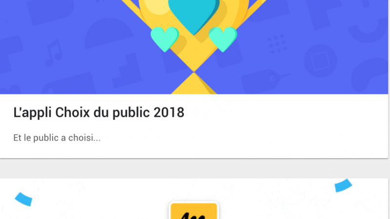 Molotov, élue meilleure application de l’année sur le Google Play Store  par le public