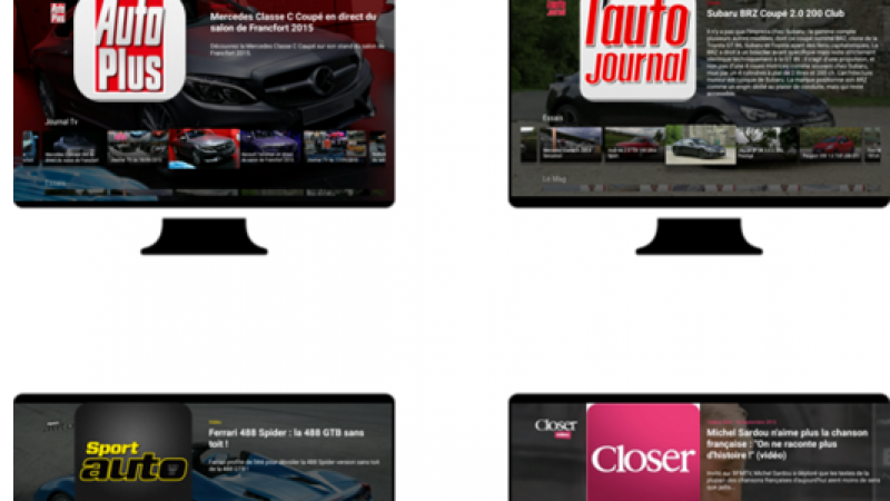 Freebox mini 4K : lancement des applications des magazines du groupe Mondadori sur Android TV