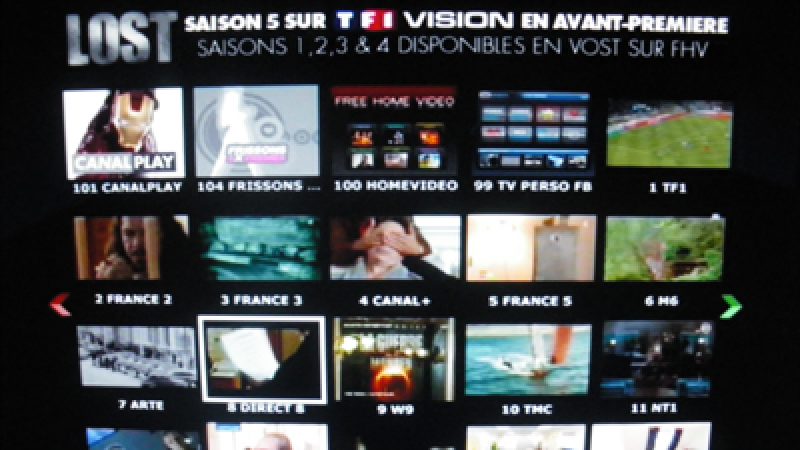 Freebox TV: nouvelle mosaïque TV