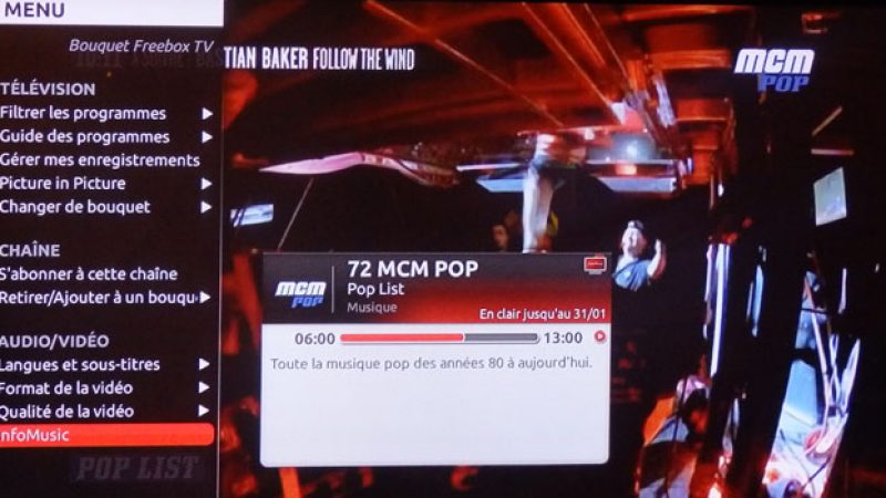 Découvrez en détail le fonctionnement du nouveau service  InfoMusic de la Freebox Révolution