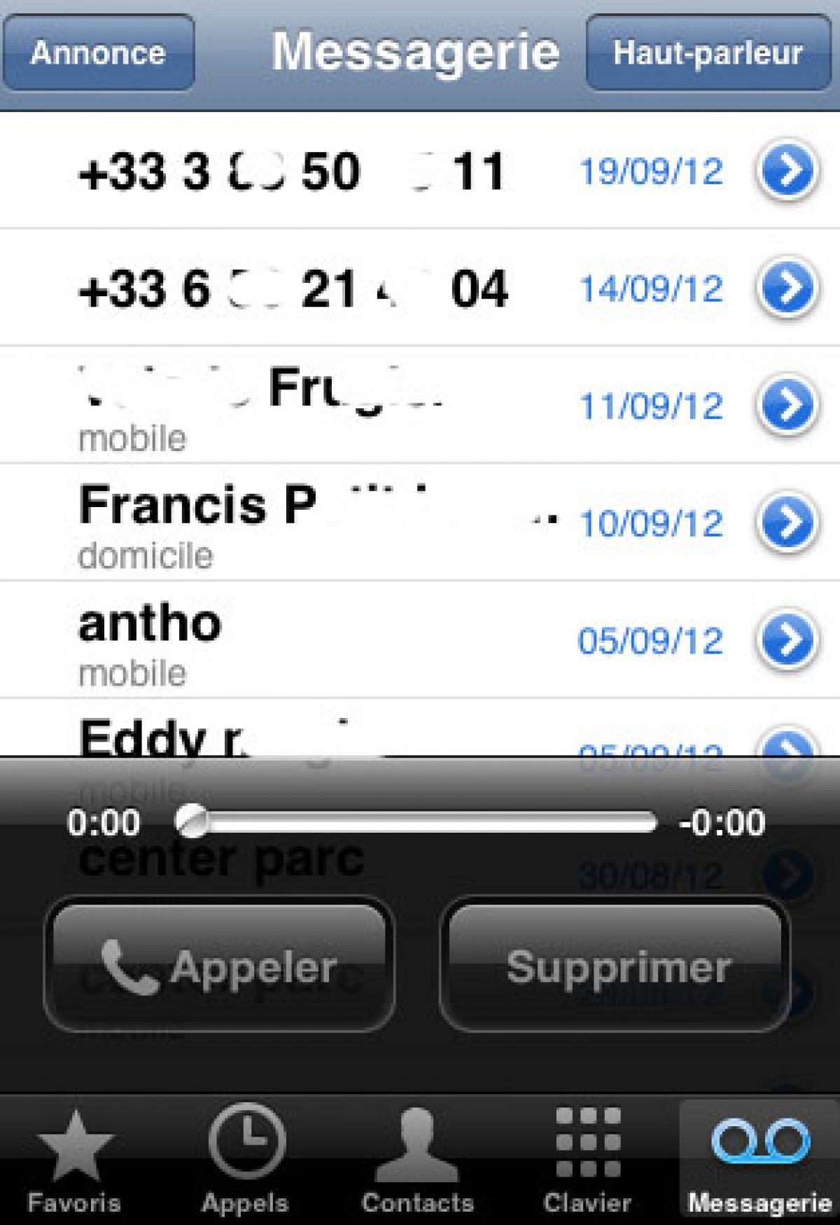 Free Mobile active la messagerie vocale visuelle sur iPhone