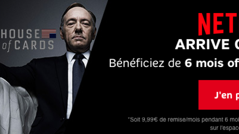 Netflix chez SFR, disponible avec 6 mois gratuits dans l’offre SFR Family