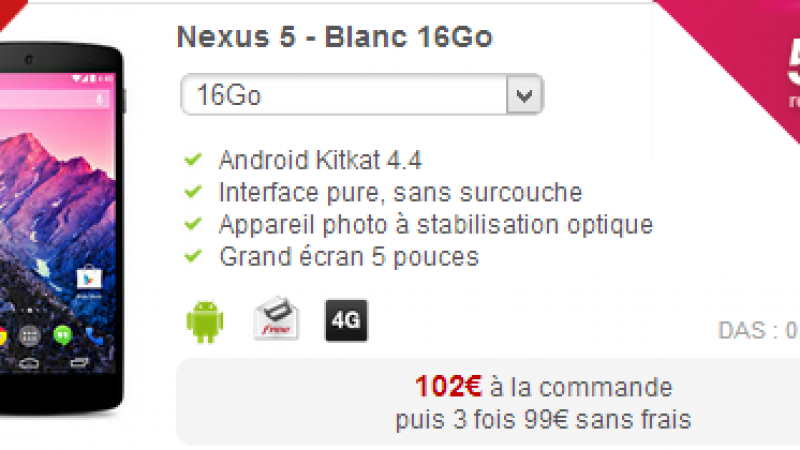 Pourquoi le Nexus 5 ne gère pas le Free Wifi Secure