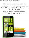 Nokia et Free Mobile prolongent l’offre « une 2ème coque offerte » pour le Lumia 620