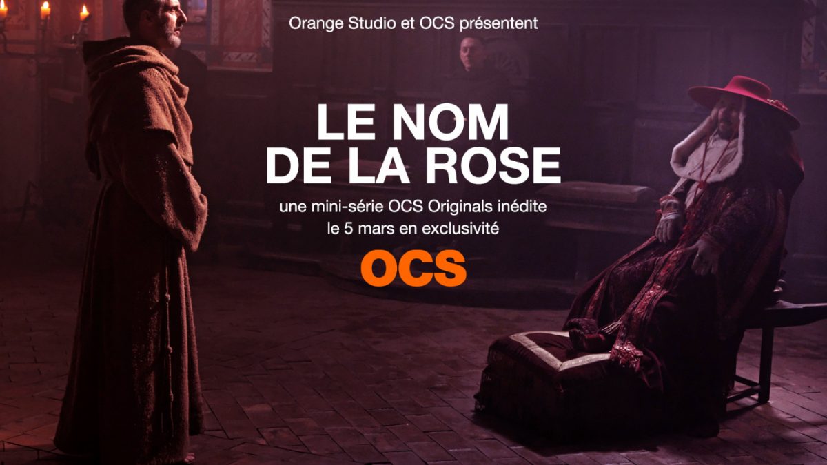 Le nom de la Rose, la première série “OCS Originals” disponible le 5 mars en exclusivité sur OCS