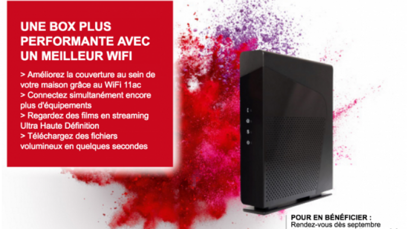 SFR va lancer une nouvelle box 4K, avec un nouveau design, à la rentrée