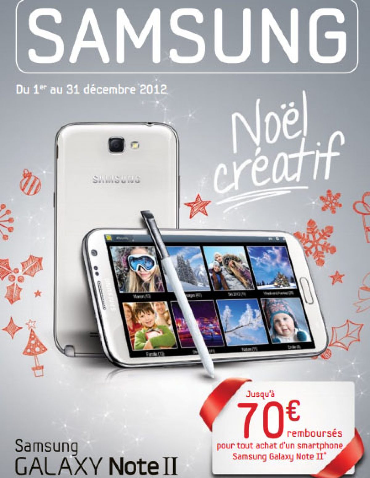 Free Mobile : L’offre de remboursement de 70€ pour le Galaxy Note II prolongée en décembre