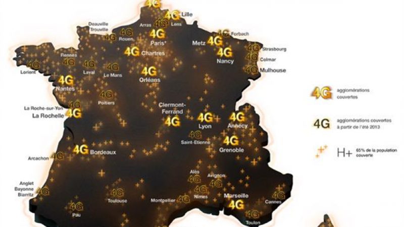 Orange annonce 19 villes supplémentaires en 4G en juin