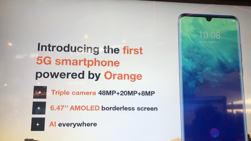 Orange va lancer son propre smartphone 5G, découvrez-le