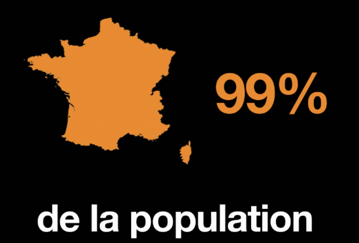 Orange annonce couvrir 99% de la population en 4G, ex aequo avec Bouygues et devant SFR