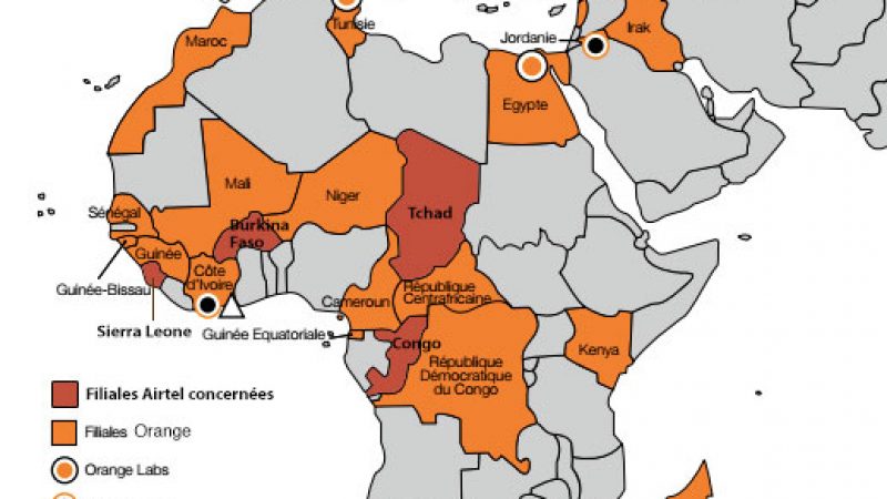 Orange entre en négociations exclusives pour être opérateur dans 4 nouveaux pays africains