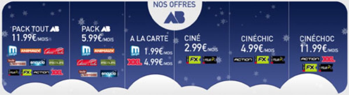 Freebox TV : Le pack AB Cinéchoc passe à 11,99 euros