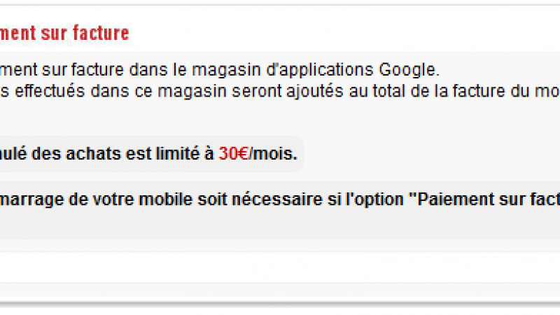 Achats Google Play : Free Mobile lance une nouvelle option dans l’Espace Abonné