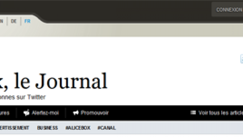 Paper.li vous permet de lire votre compte Twitter comme un journal.