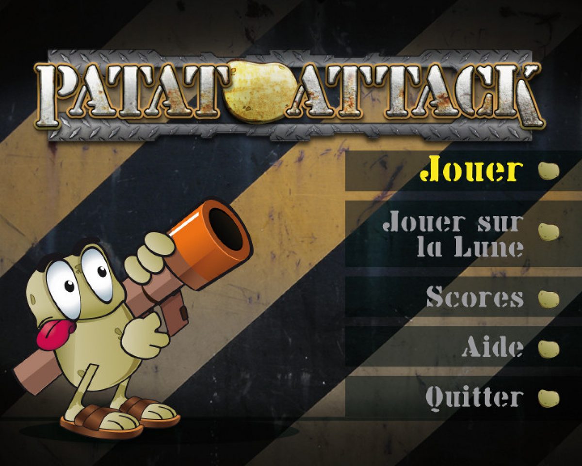 FreeStore : Lancement du jeu Patat Attack