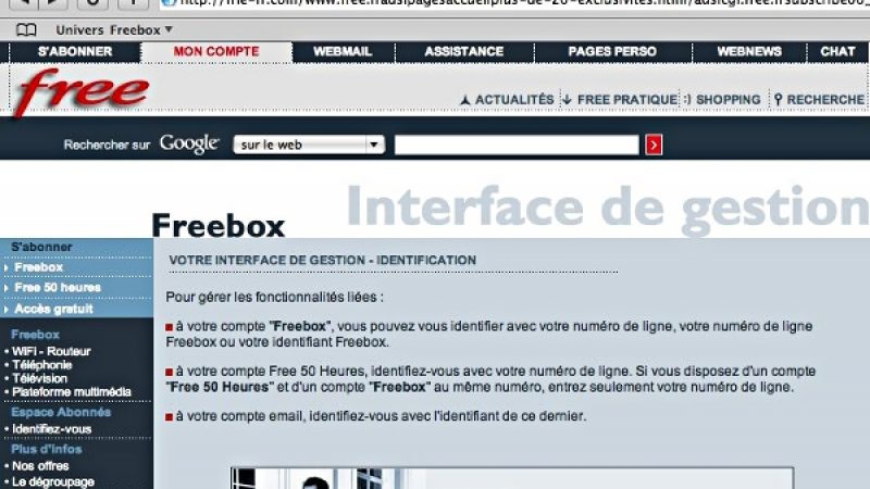 Phishing : Nouvelles attaques contre les Freenautes