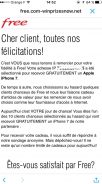 Nouveau phishing en cours : Free tirerait au sort des abonnés pour offrir un iPhone 7
