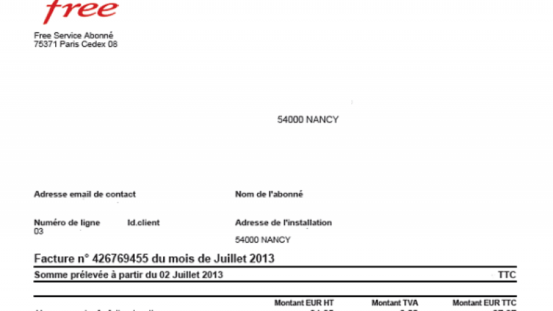 Facturation Freebox : un changement de date de prélèvement ?