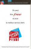 Meilleur service client de l’année : Free s’affiche dans les magazines