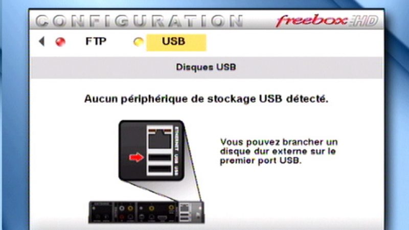 Disque dur externe PVR