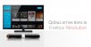 Démonstration de la nouvelle application Qobuz pour la Freebox Révolution à la ministre de la Culture