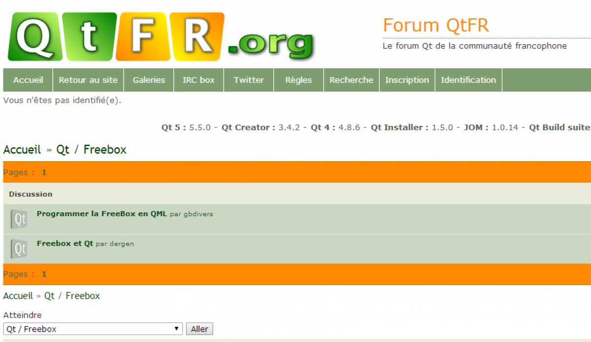 Création d’applications pour Freebox Révolution : QtFR lance un forum dédié aux développeurs
