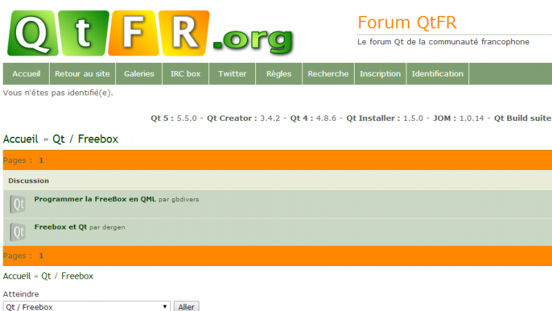 Création d’applications pour Freebox Révolution : QtFR lance un forum dédié aux développeurs