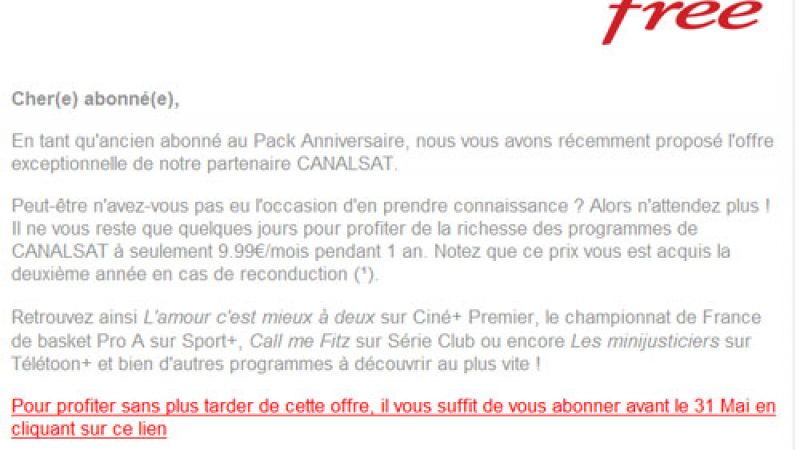 Freebox : L’offre au nouveau pack anniversaire prolongée jusqu’au 31 mai