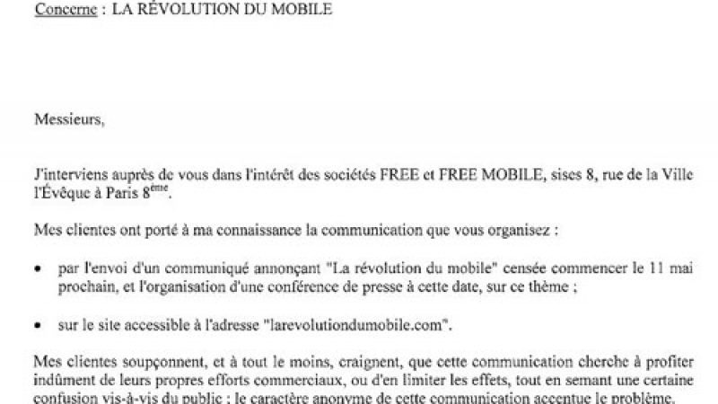[MàJ] Free met en garde “La Révolution du Mobile”, qui annonce le mobile illimité à -50€/mois