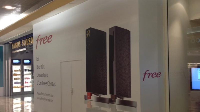 Free va ouvrir son premier Free Center dans un centre commercial, en région parisienne