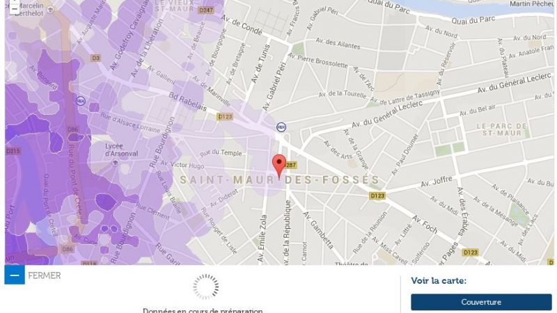 Couverture et débit 4G Free Mobile : Focus sur Saint-Maur-des-Fossés