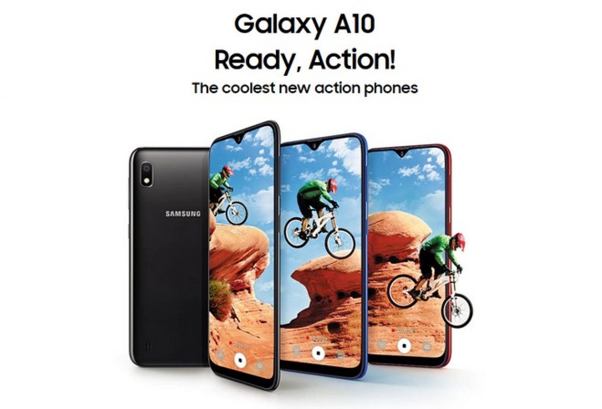 Galaxy A10 : Samsung dévoile un smartphone Android Pie à tout petit prix