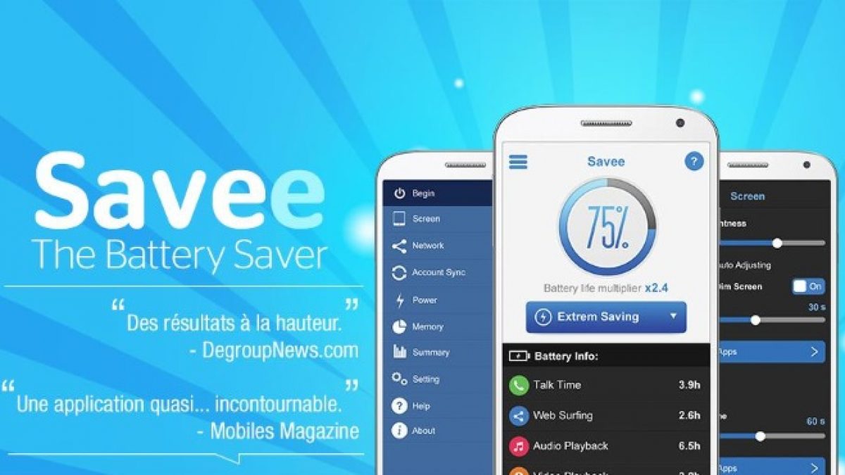 Savee, l’application gratuite qui annonce doubler l’autonomie de votre mobile : Univers Freebox l’a testé