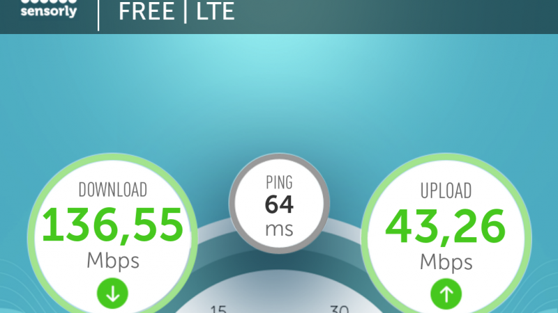 Record 4G Free Mobile à Nice battu!