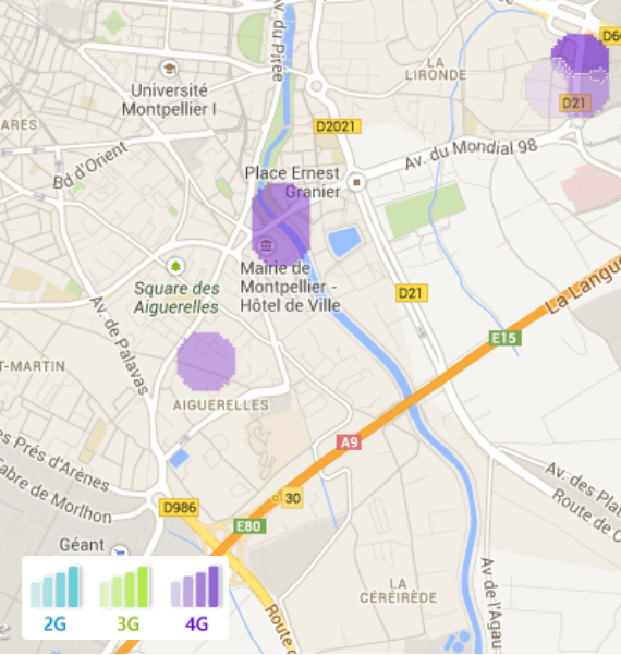 Free Mobile : la 4G s’active à Montpellier, une troisième zone s’allume