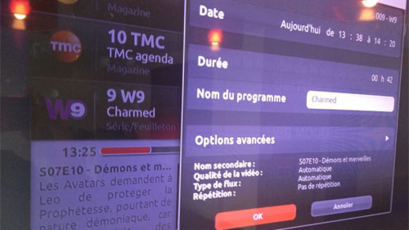 [MàJ] La Freebox Révolution ajoute de nouvelles informations sur les séries