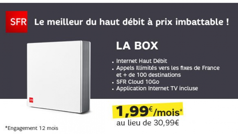 SFR s’affiche sur Showroomprivee avec deux nouvelles promos Box ADSL