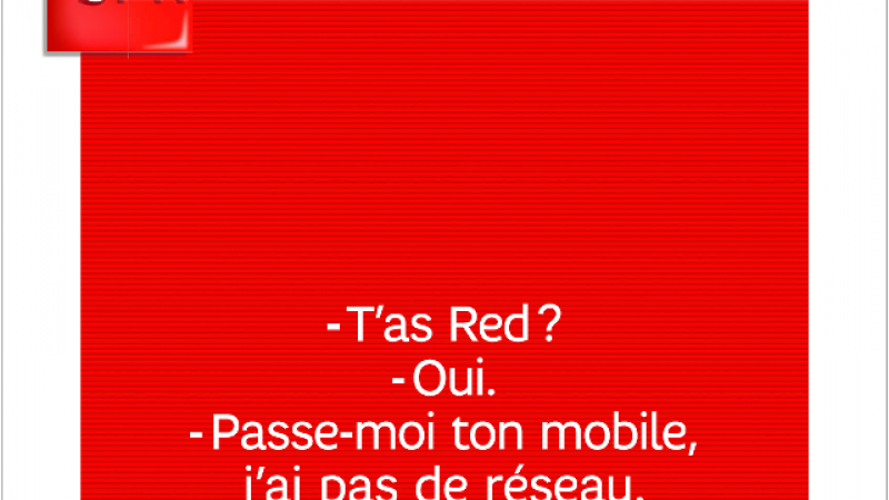 Nouvelle pub SFR RED : « J’ai pas de réseau » avec Free Mobile ?