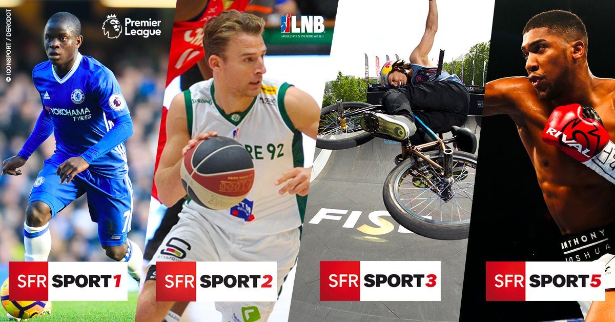 Le nouveau nom des chaînes SFR Sport, pour faciliter la distribution chez les autres opérateurs