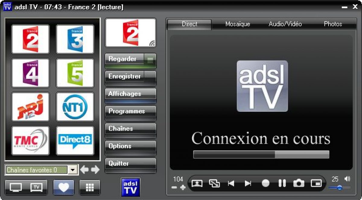 Adsl TV débarque en version 1.99+