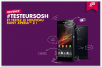 Testez le nouveau Sony Xperia Z avec… Sosh !